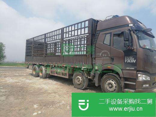 黑龍江出售二手一汽解放J6P前四后八載貨車