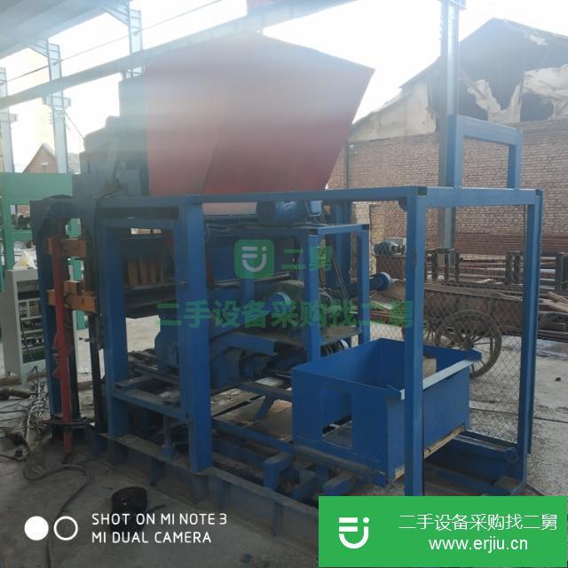 甘肅出售二手空心水泥制磚機(jī)