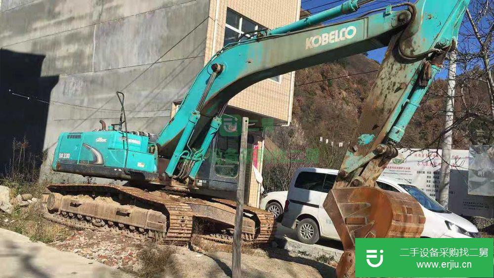 陜西省出售二手神鋼SK330挖掘機