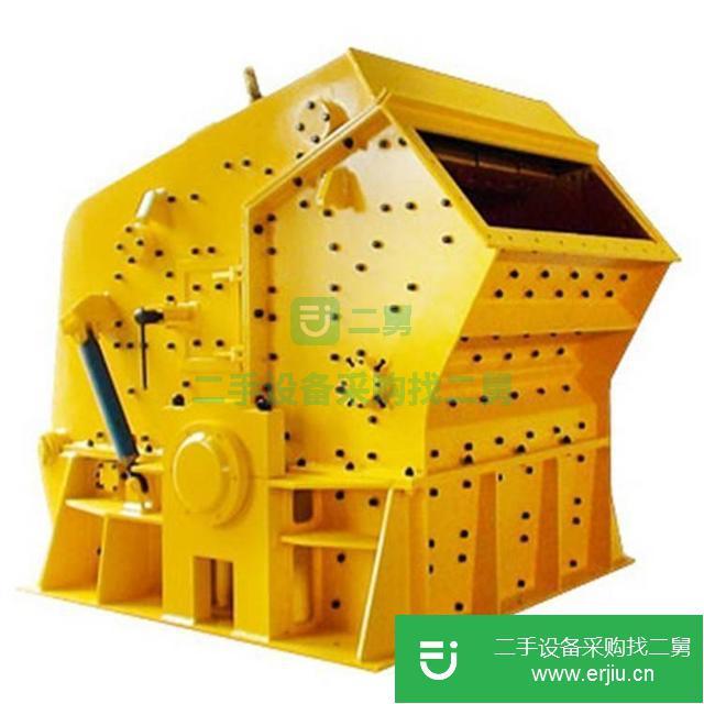 河南出售二手石灰石移動(dòng)反擊式破碎機(jī)
