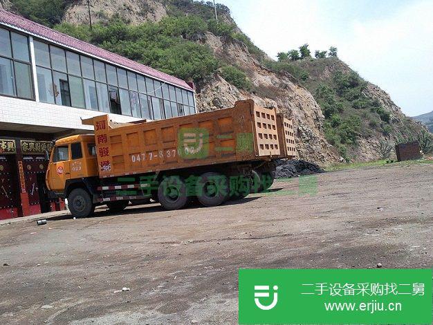 湖南出售二手陜汽奧龍后八輪自卸車