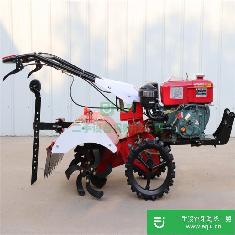 山東出售二手自走式果園旋耕機