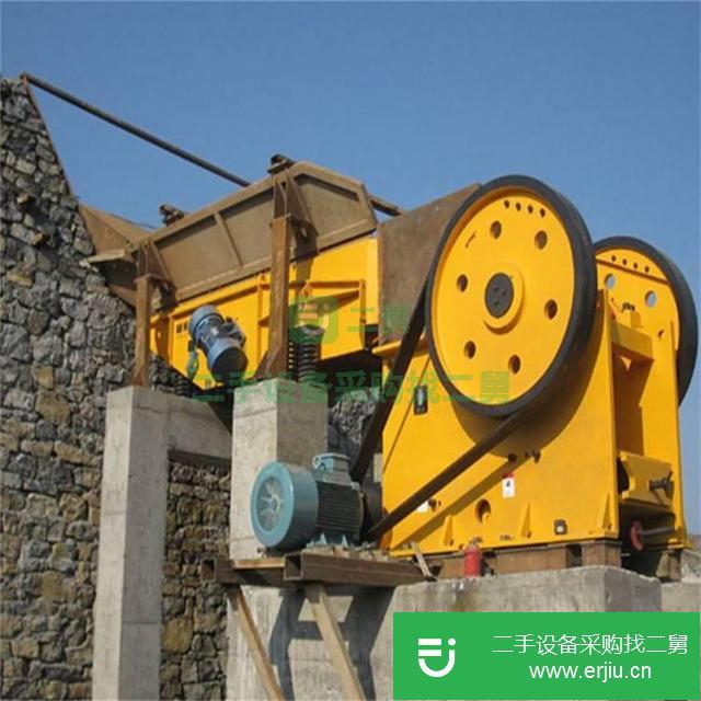 河南出售二手石灰石移動(dòng)反擊式破碎機(jī)