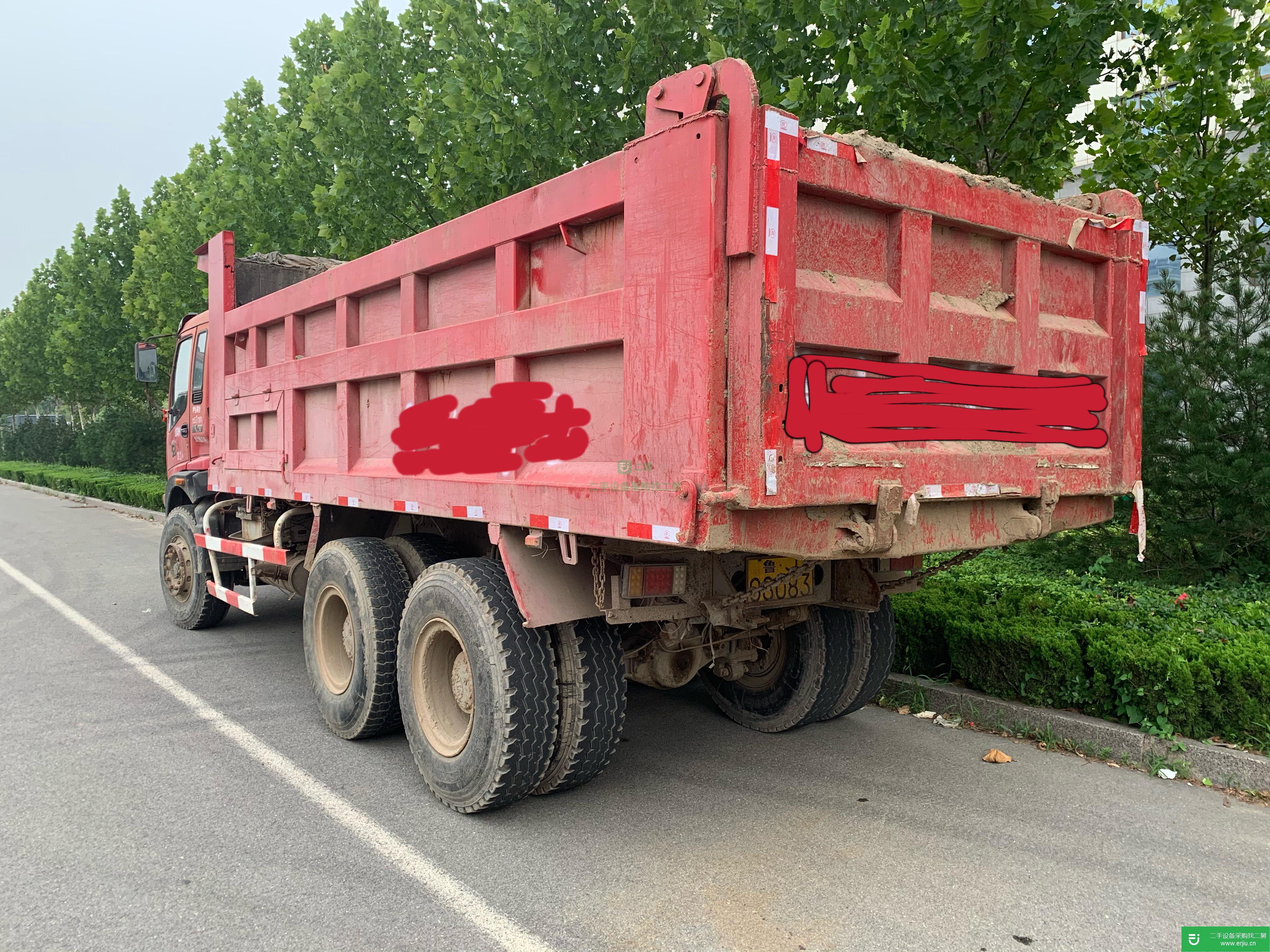 山東省出售二手福田瑞沃自卸車