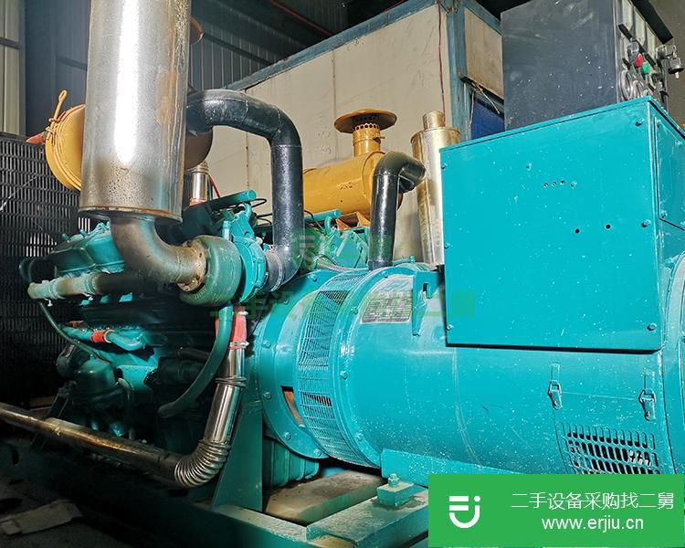 河南出售二手上柴四百千瓦發電機組