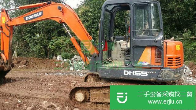 浙江出售二手斗山55挖掘機
