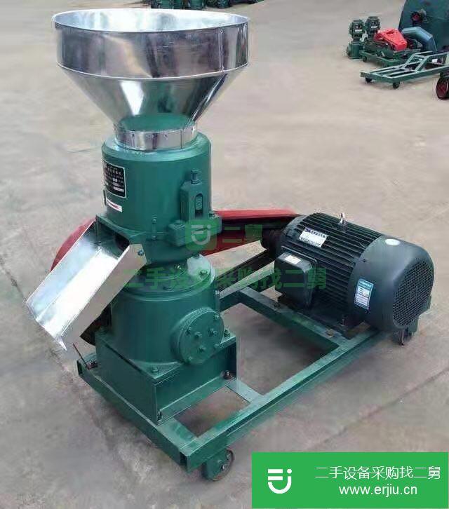 山東出售二手三滾輪飼料顆粒機