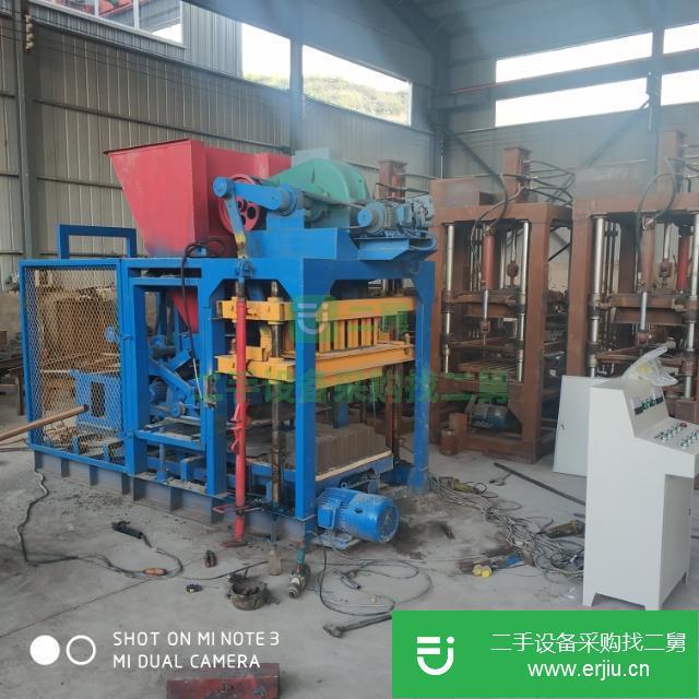 甘肅出售二手空心水泥制磚機(jī)