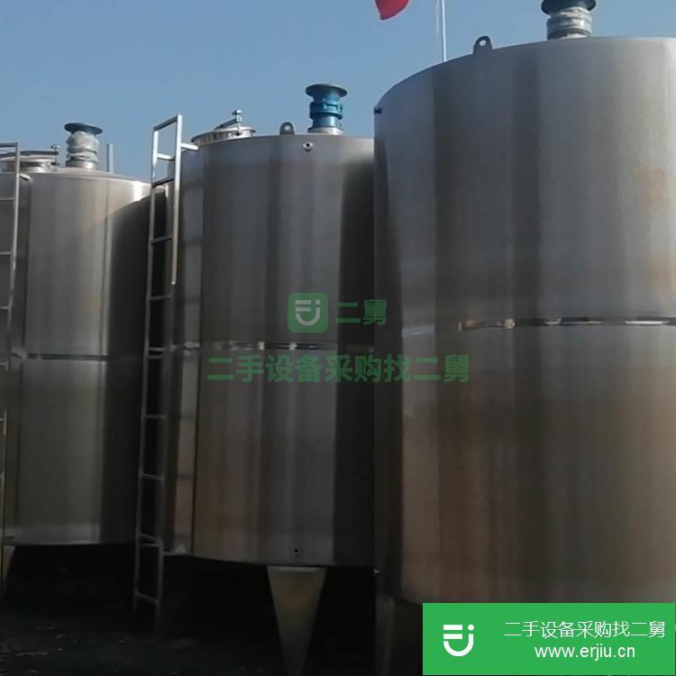 山東出售二手5-120立方不銹鋼儲罐