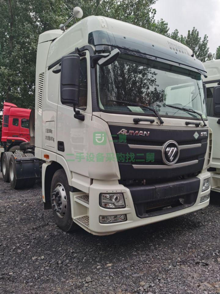 山東出售國六歐曼GTL LNG燃氣車430馬力牽引車