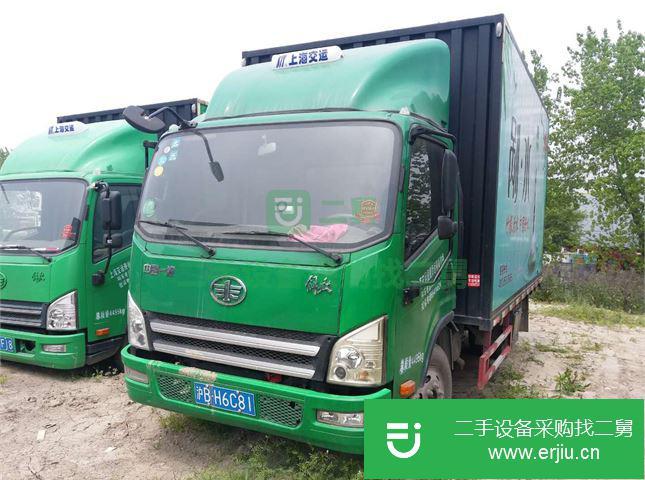 上海出售二手一汽通用前二后四廂式貨車