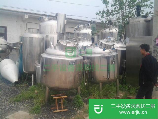 山東出售二手不銹鋼儲蓄罐