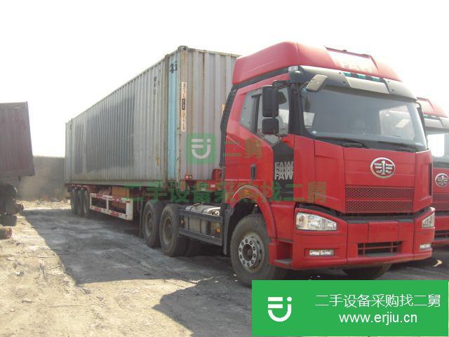 河南出售二手解放J6420牽引車