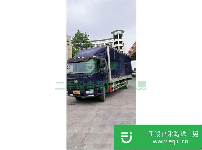 湖北出售二手一汽解放前四后四箱式貨車