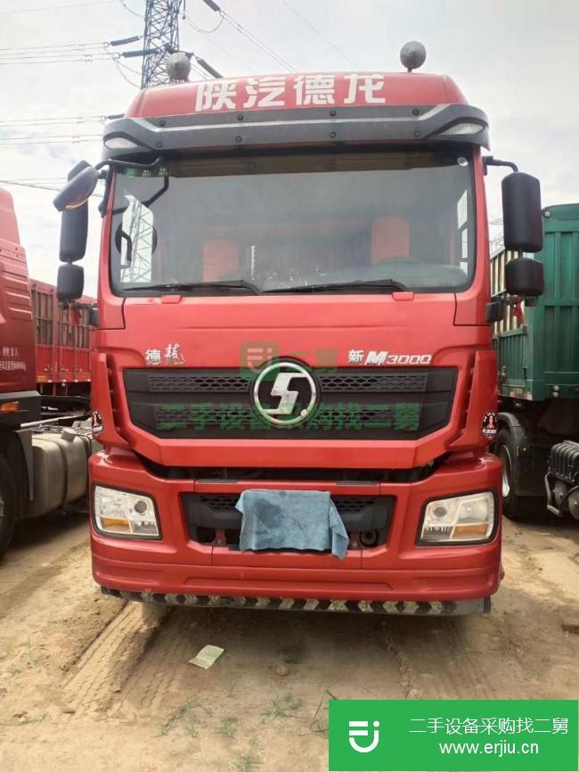 河北出售二手陜汽重卡德龍M3000，400馬力牽引車