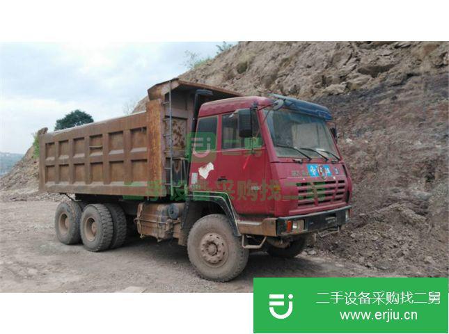 重慶出售二手陜汽重卡前二后八自卸車
