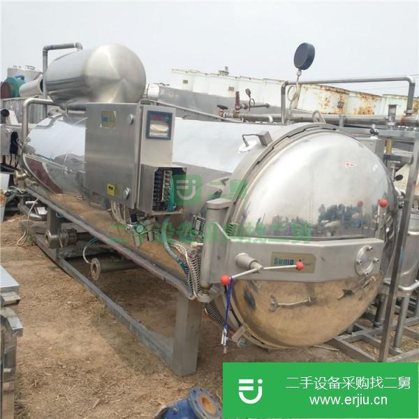 山東出售二手ZH-36不銹鋼全自動控制殺菌鍋
