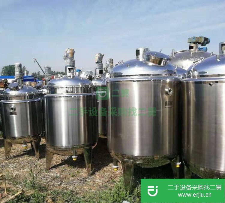 山東出售二手120微生物不銹鋼發酵罐