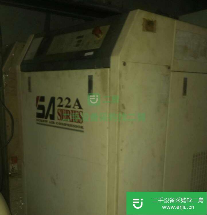 廣東出售二手復(fù)盛SA22A螺桿機(jī)