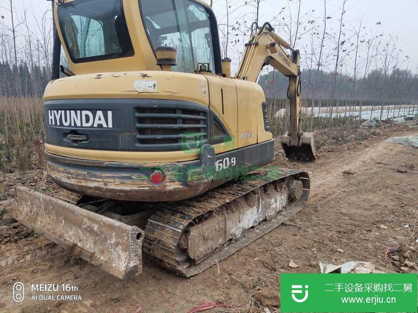 山東省出售二手現代R60-9挖掘機