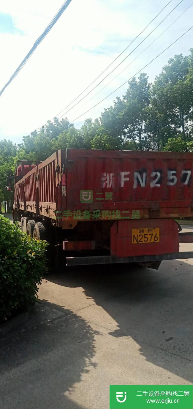浙江出售二手陜汽德龍M3000平板貨車