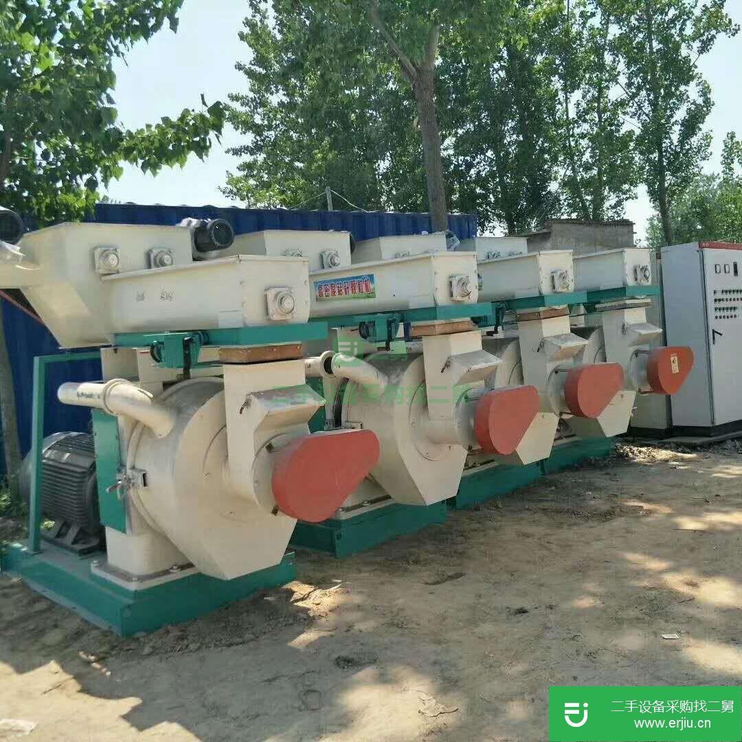 山東出售二手生物質顆粒機