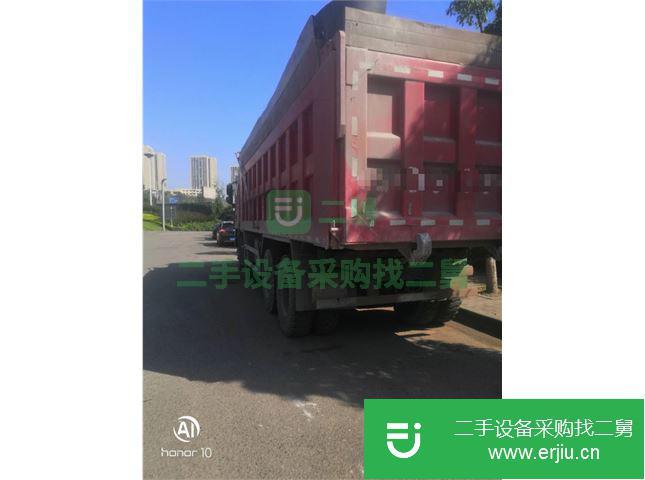 重慶出售二手上汽紅巖前四后八自卸車