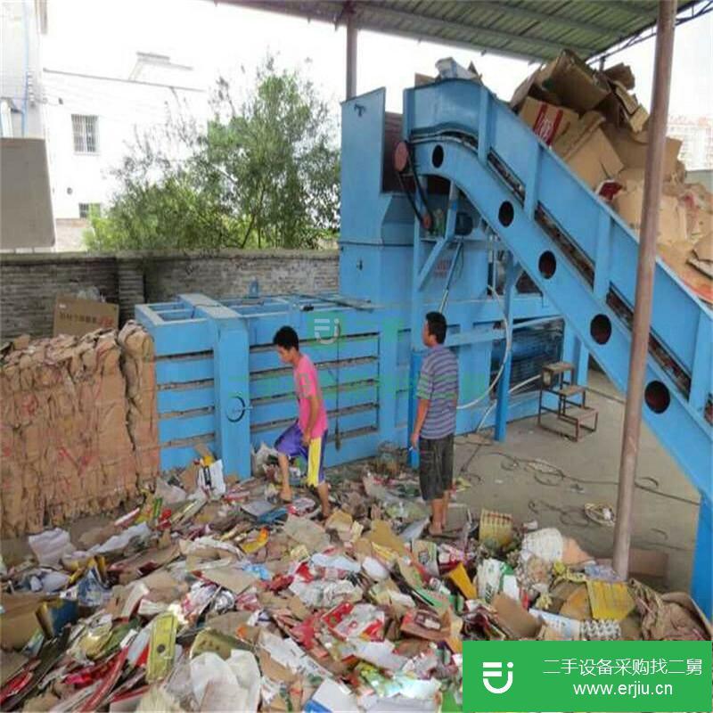 河南出售二手易拉罐廢紙殼打包機