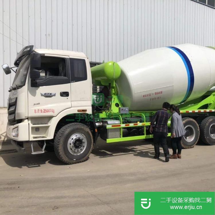 貴州出售二手聯合重卡15方混凝土攪拌車