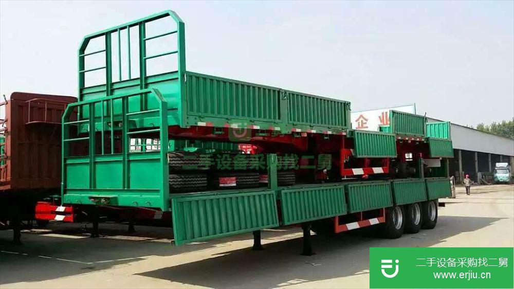 新疆出售二手欄板式掛車