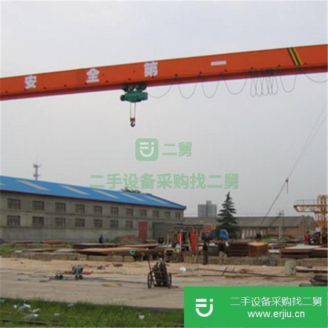 山東出售二手16噸電動單梁龍門吊
