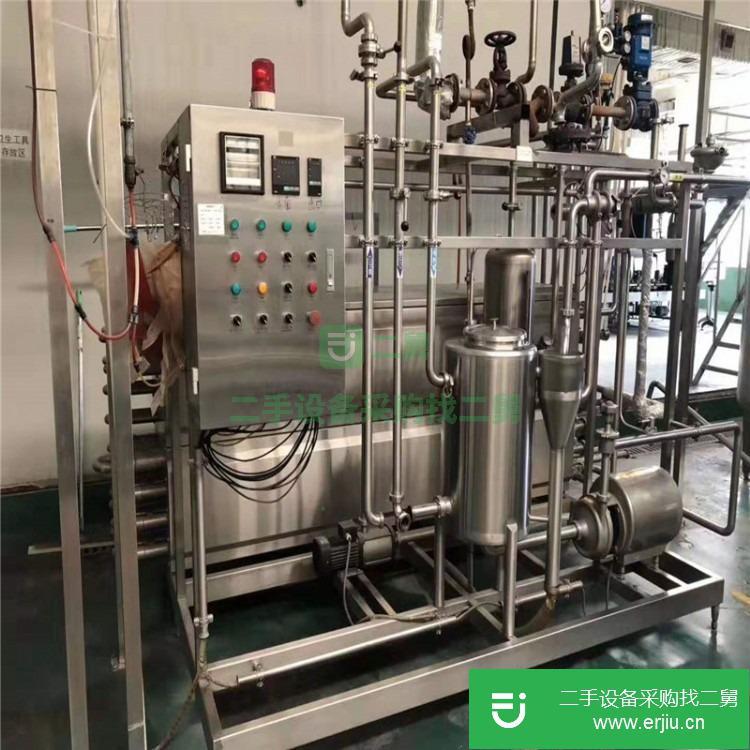 山東出售二手10立方管式殺菌機(jī)