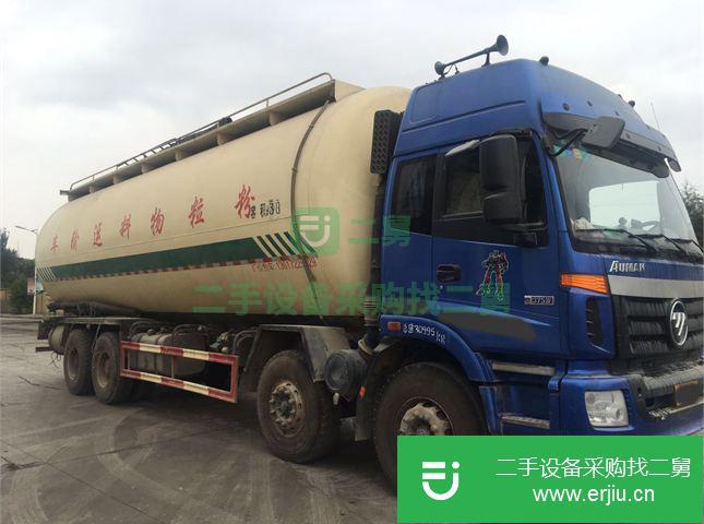 寧夏出售二手福田粉粒物料下灰車