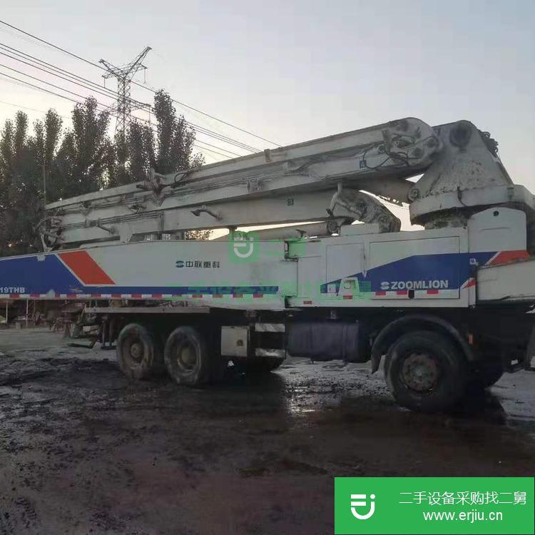 山東出售二手三一37-63米泵車