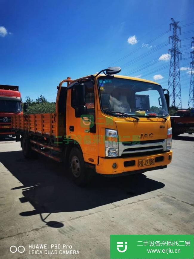 上海出售二手江淮帥鈴平板貨車