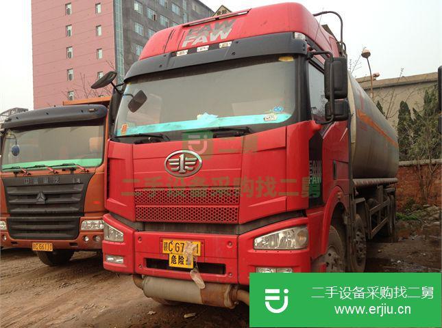 江西出售二手一汽解放J6油罐車