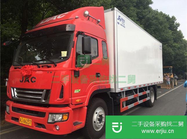 湖南出售二手江淮前二后四廂式冷藏車