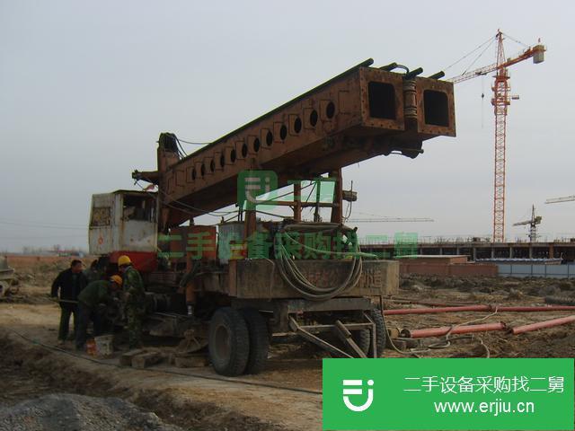 江蘇出售二手長螺旋打樁機