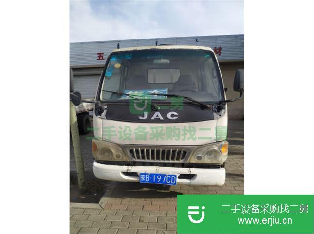 內蒙古出售二手江淮排半坐平板貨車