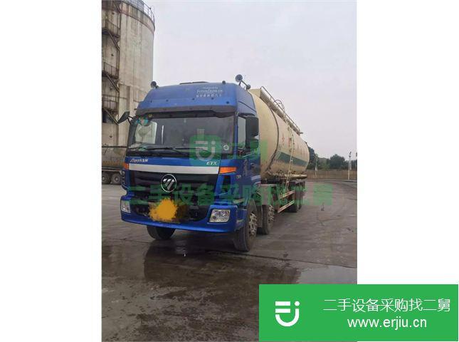 寧夏出售二手福田粉粒物料下灰車
