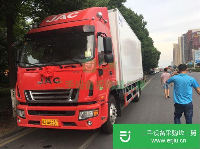 湖南出售二手江淮前二后四廂式冷藏車