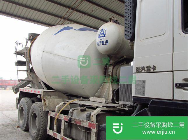 山西出售二手陜汽重卡混凝土攪拌車