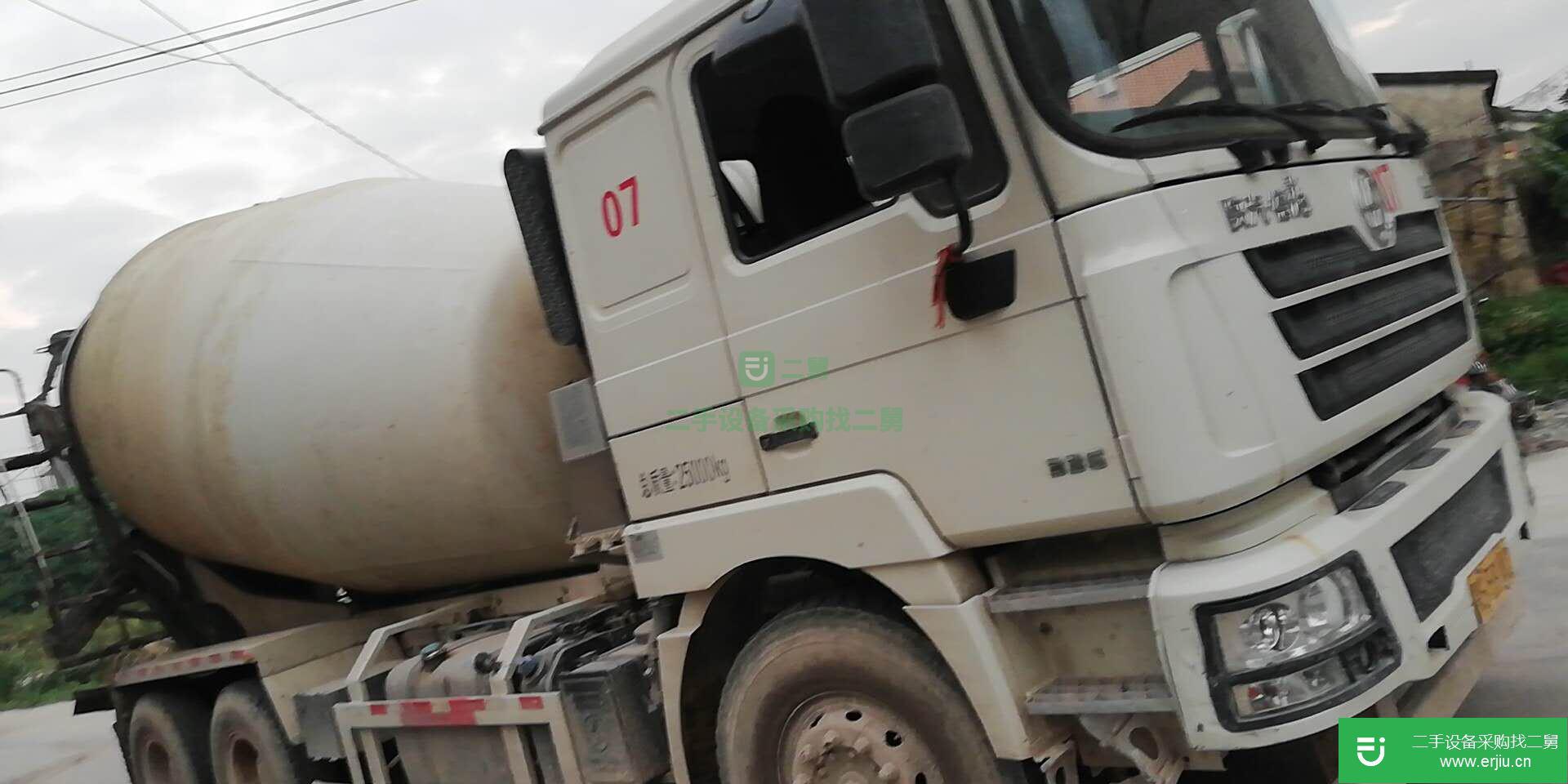 湖北出售二手陜汽通力水泥攪拌車