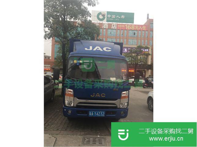廣東出售二手江淮前二后四廂式貨車