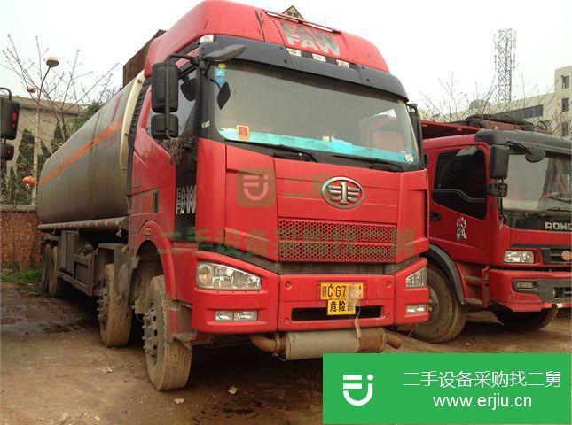 江西出售二手一汽解放J6油罐車