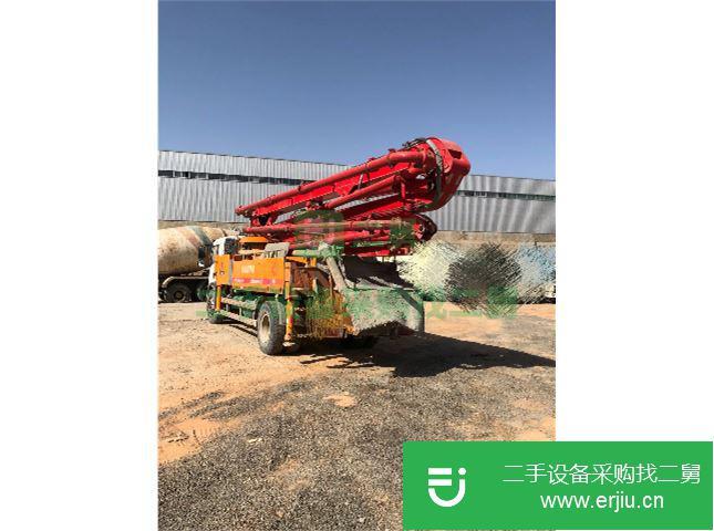 甘肅出售二手九合混凝土泵車