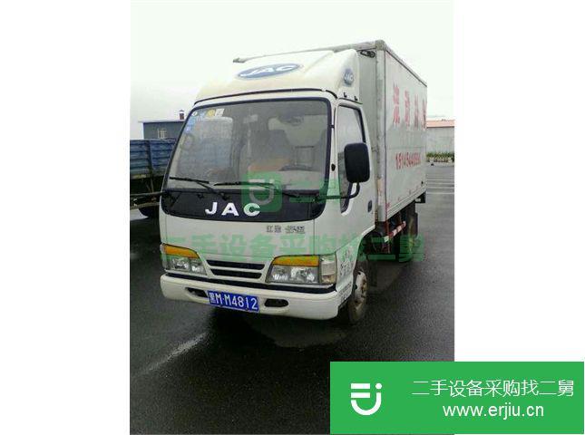 黑龍江出售二手江淮前二后四廂式貨車