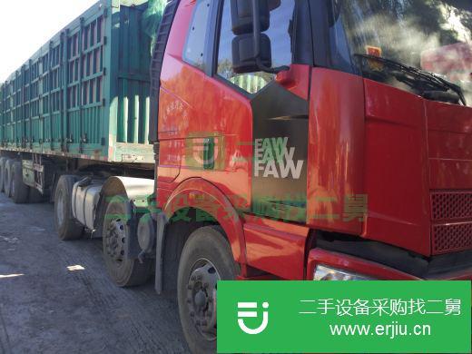 河北出售二手一汽解放J6半掛車