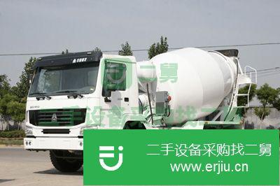 山東出售二手中國(guó)重汽混凝土攪拌車