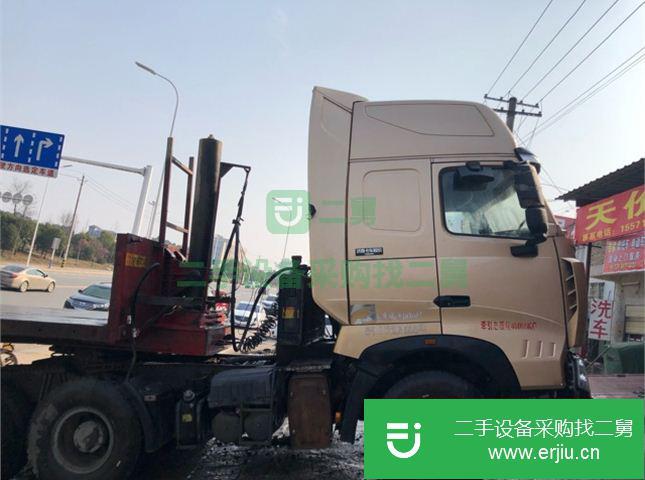 湖北出售二手中國重汽半掛車